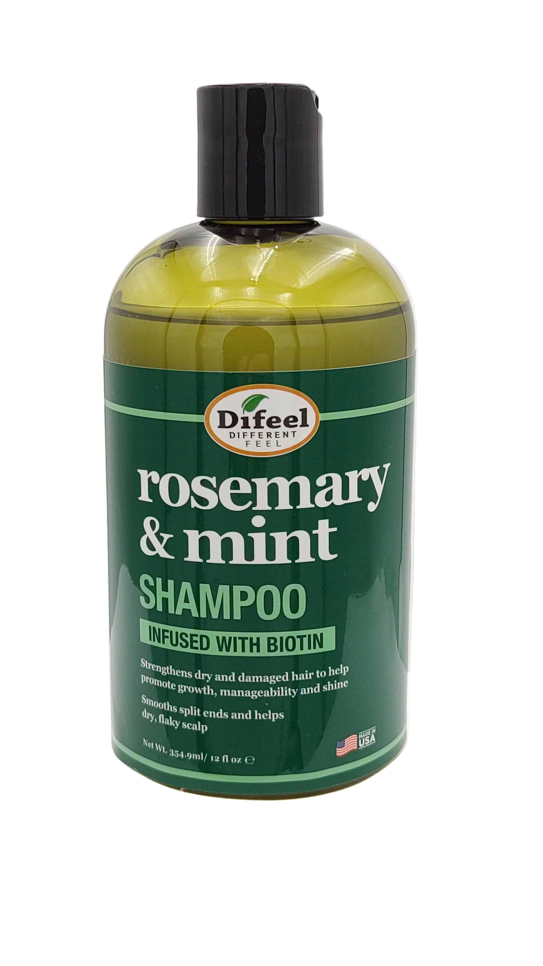 Difeel Rosemary Mint Strengthening Shampoo 12 oz