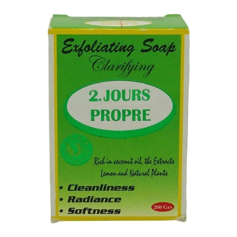 2 Jours Propre Exfoliating Clarifying Soap 200gr - gtwtoporld.com
