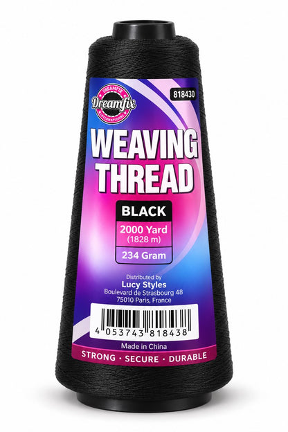 Dreamfix Weaving Thread Black