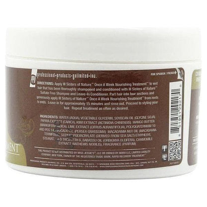 3 Sisters of Nature Once A Week Nourishing Treatment 236ml - gtwtoporld.com