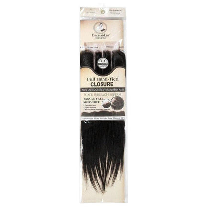 4*4 Lace Closure Straight 12" - Natural Color - gtwtoporld.com