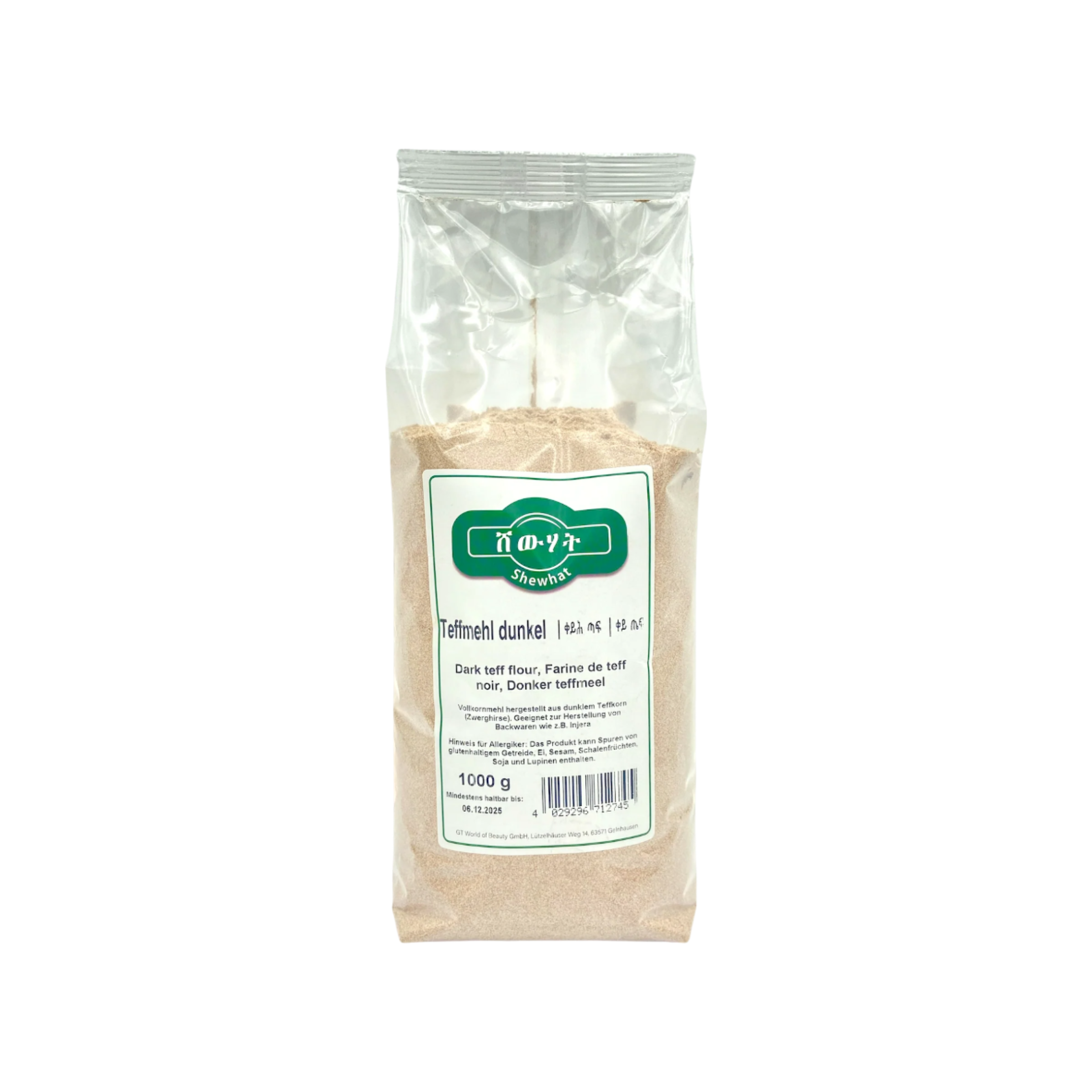 Shewhat Teffmehl Dunkel/Dark ET 1kg