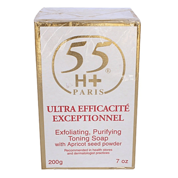 55 H+ Ultra Efficacite Exceptionnel Exfoliating Soap 200g - gtwtoporld.com