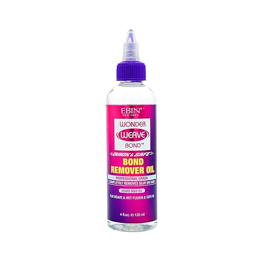 Ebin New York Wonder Weave Bond Bond Remover Oil-Clear 4oz