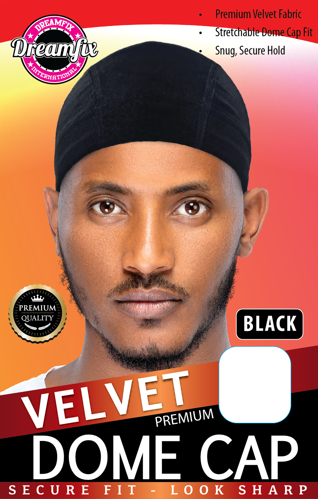 Dreamfix Dome Cap Black