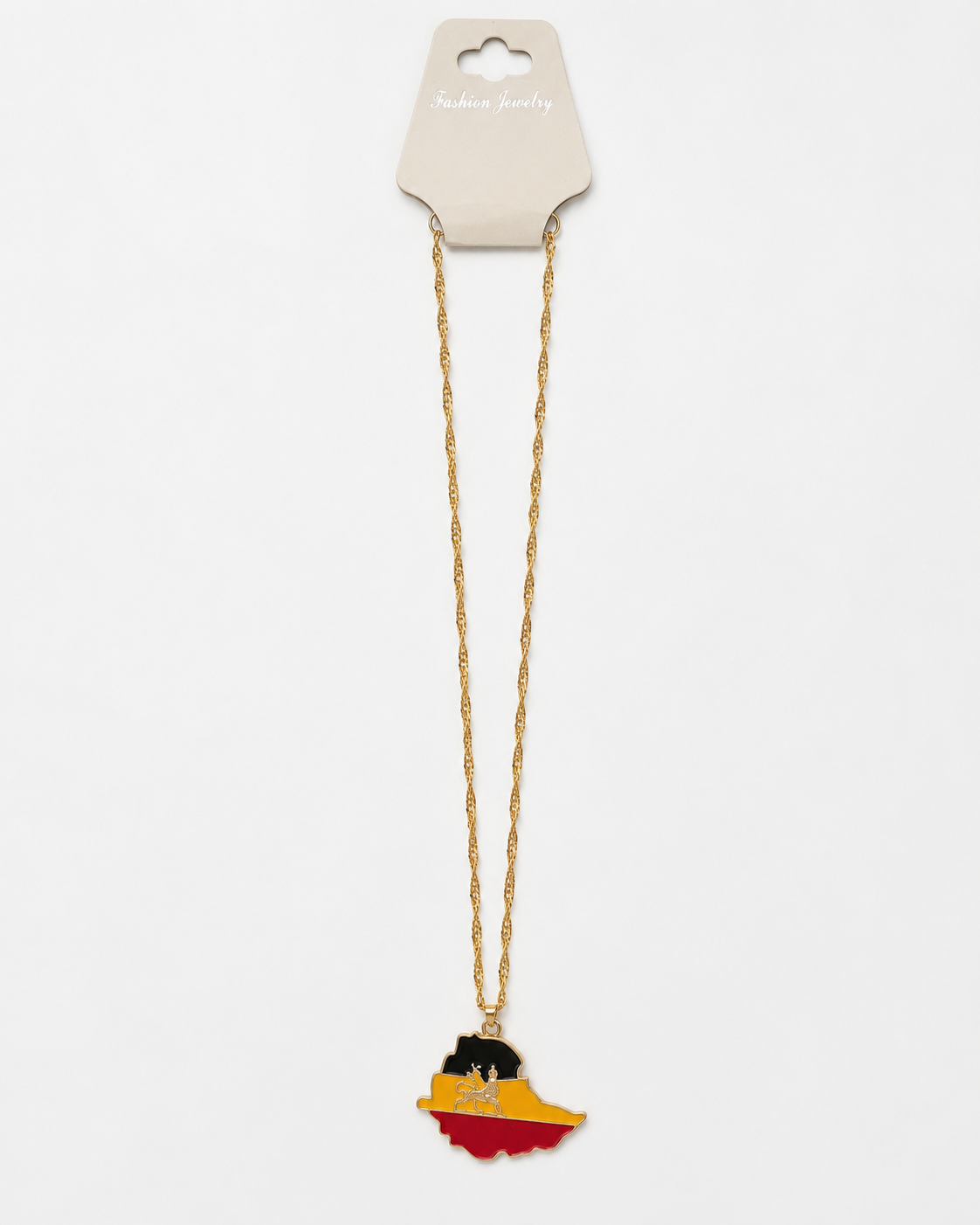 Dreamfix Ethiopia Pendant with Lion Emblem