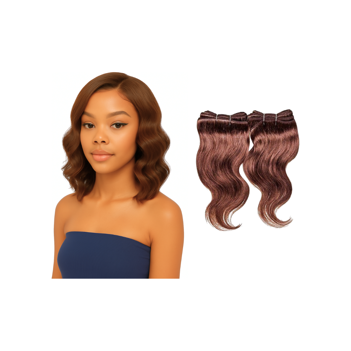 Dream Hair ML Körperwelle 8" Echthaar (2 pcs)