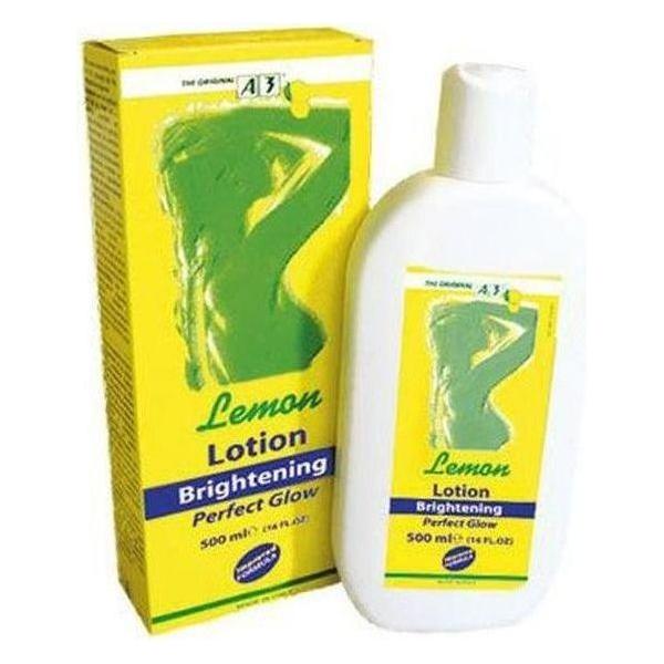 A3 Lemon Lotion Brightening Perfect Glow 400ml - gtwtoporld.com