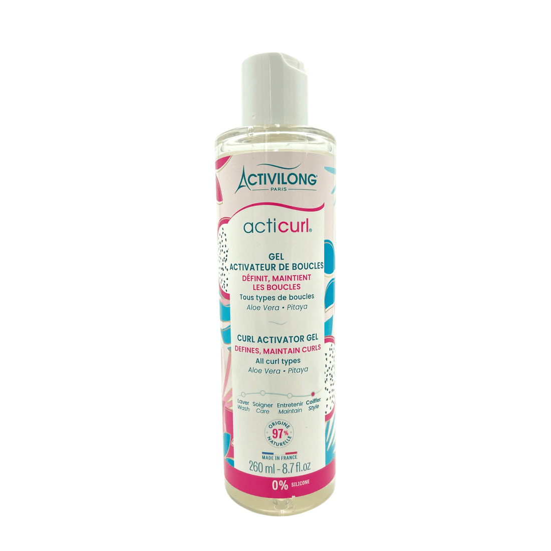 Activilong Acticurl Aloe Vera Glycerin Pitaya Curl Activator Gel 260ml - gtwtoporld.com