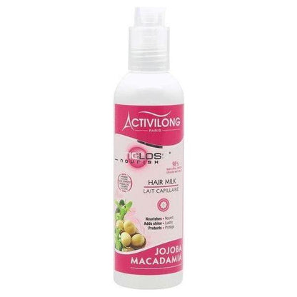 Activilong Actigloss Hair Milk Jojoba/Macadamia Oil 240ml - gtwtoporld.com