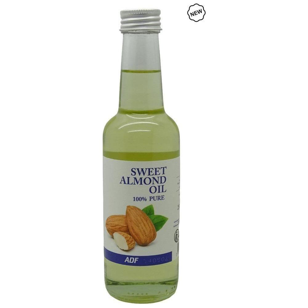 ADF 100% Pure Sweet Almond Oil 250ml - gtwtoporld.com