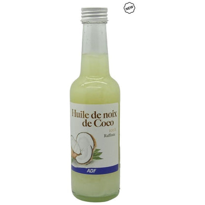 ADF 100% Refined Coconut Oil 250ml - gtwtoporld.com