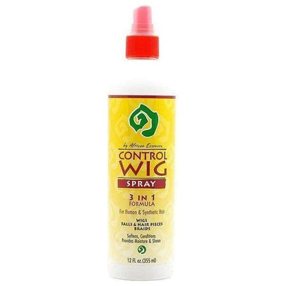 African Essence Control Wig Spray 3 in 1 Formula For Human &amp; Synthetic Hair 355ml - gtwtoporld.com