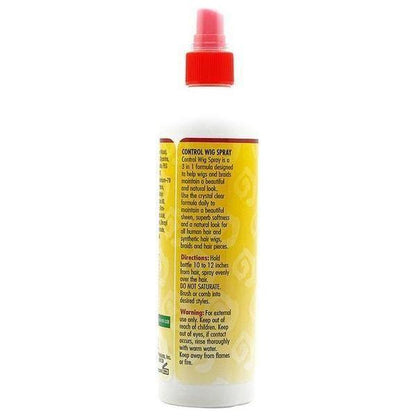 African Essence Control Wig Spray 3 in 1 Formula For Human &amp; Synthetic Hair 355ml - gtwtoporld.com