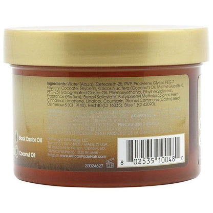 African Pride Black Castor Miracle Braid, Loc &amp; Twist Gel 227g - gtwtoporld.com