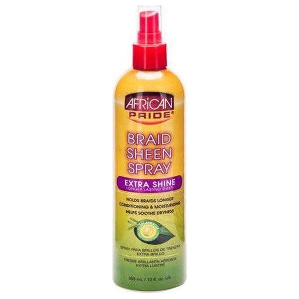 African Pride Braid Sheen Spray Extra Shine 355ml - gtwtoporld.com