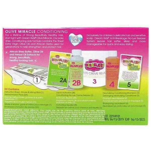 African Pride Dream Kids Olive Miracle Anti Breakage No Lye Creme Relaxer System - gtwtoporld.com