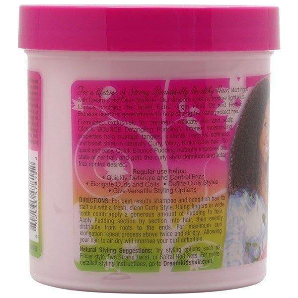 African Pride Dream Kids Olive Miracle Quick Bounce Detangling Pudding 443ml - gtwtoporld.com
