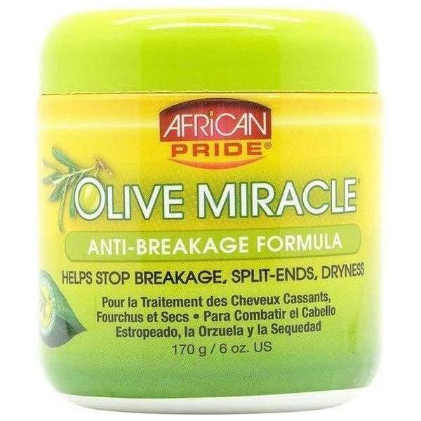 African Pride Olive Miracle Anti - Breakage Formula 177ml - gtwtoporld.com