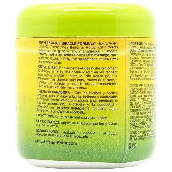 African Pride Olive Miracle Anti - Breakage Formula 177ml - gtwtoporld.com