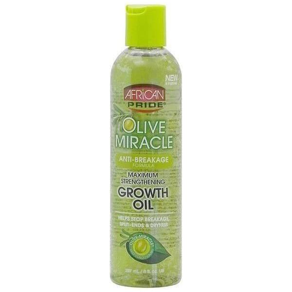 African Pride Olive Miracle Anti - Breakage, Maximum Strengthening Growth Oil 237m - gtwtoporld.com