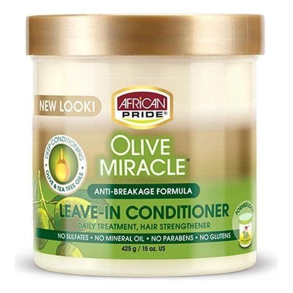 African Pride Olive Miracle Leave in Conditioner 425g - gtwtoporld.com