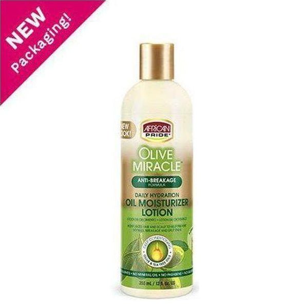 African Pride Olive Miracle Maximum Strengthening Moisturizing Lotion 12Oz - gtwtoporld.com