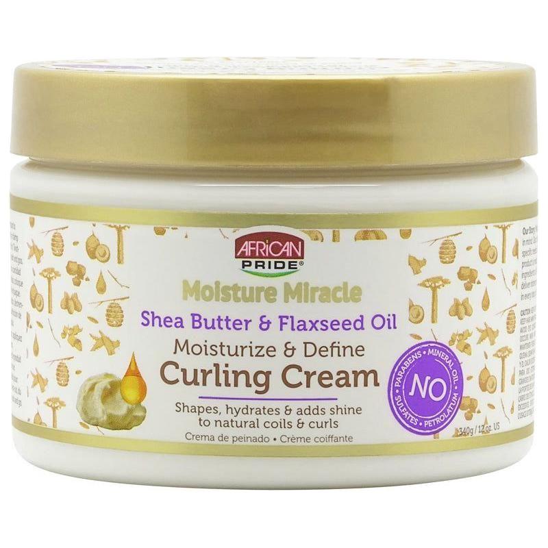 African Pride Shea Butter &amp; Flaxseed Oil Curling Cream 340g - gtwtoporld.com