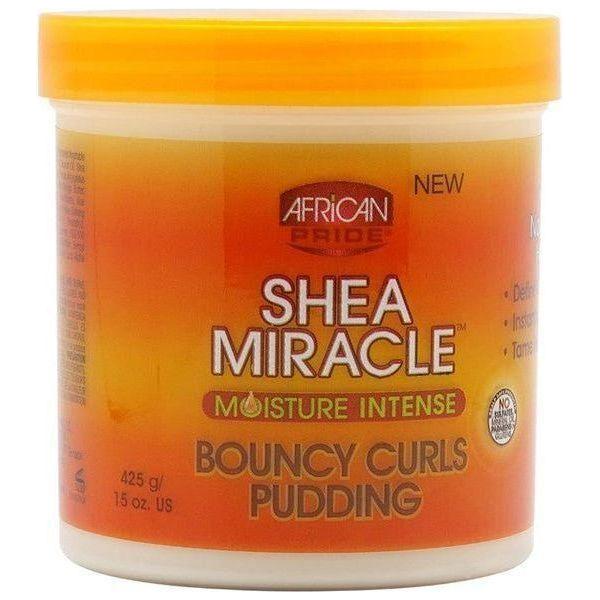 African Pride Shea Butter Miracle Moisture Intense Bouncy Curls Pudding 443ml - gtwtoporld.com