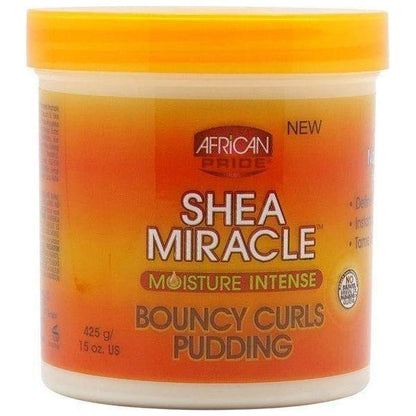 African Pride Shea Butter Miracle Moisture Intense Bouncy Curls Pudding 443ml - gtwtoporld.com