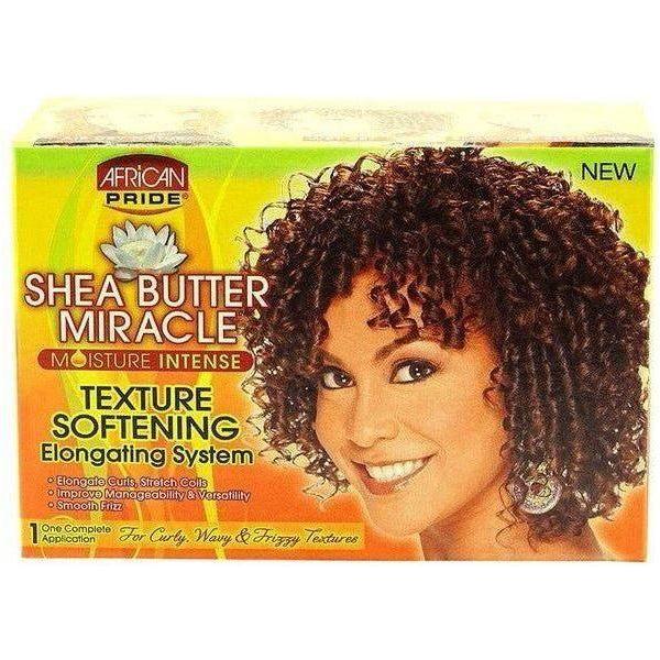 African Pride Shea Butter Miracle Moisture Intense Texture Softening Elongating System - gtwtoporld.com