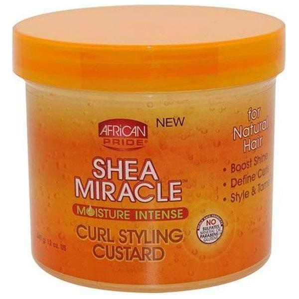 African Pride Shea Miracle Curl Styling Custard 340g - gtwtoporld.com