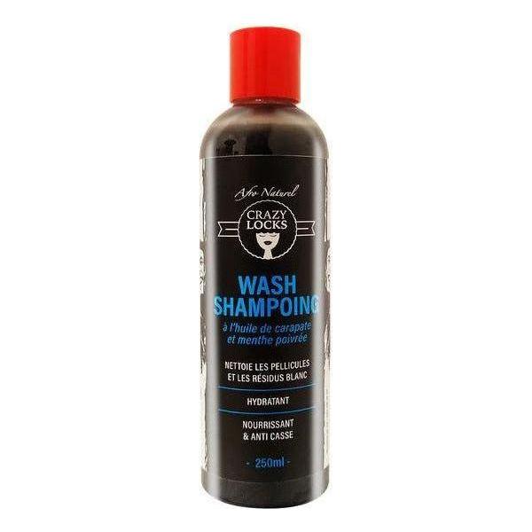 Afro Naturel Crazy Locks Wash Shampoing Hydratant 250 ml - gtwtoporld.com