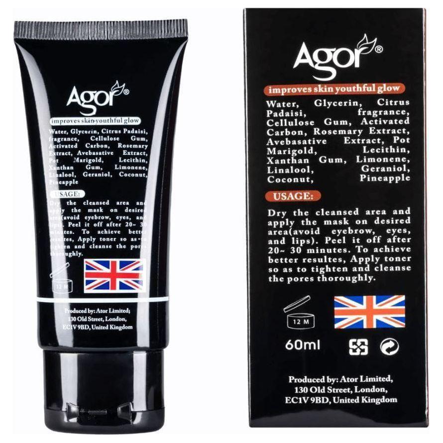 Agor Black Magic Blackhead Peel - Off Mask 60ml - gtwtoporld.com