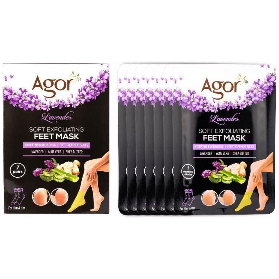 Agor Lavender Soft Exfoliating Feet Mask - gtwtoporld.com