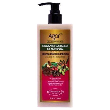 Agor Organic Flaxseed Styling Gel 300ml - gtwtoporld.com