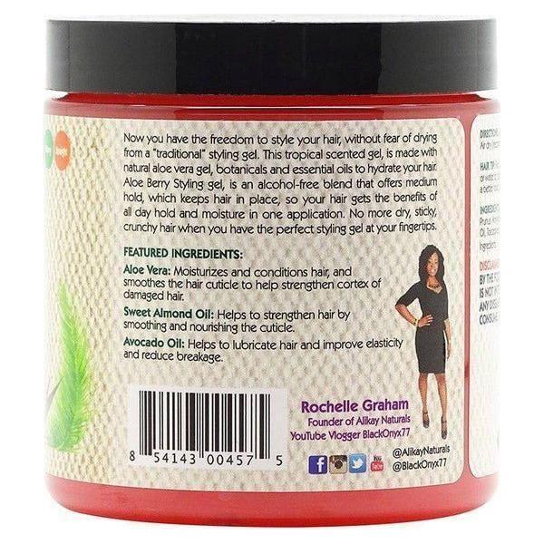 Alikay Aloe Berry Styling Gel 236ml - gtwtoporld.com
