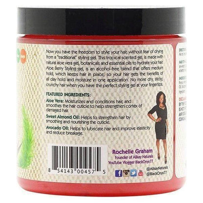 Alikay Aloe Berry Styling Gel 236ml - gtwtoporld.com