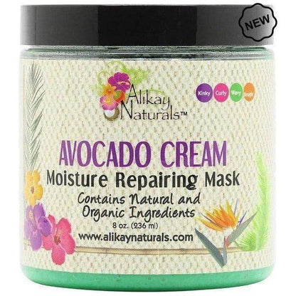 Alikay Naturals Avocado Cream Moisture Repairing Mask 236ml - gtwtoporld.com
