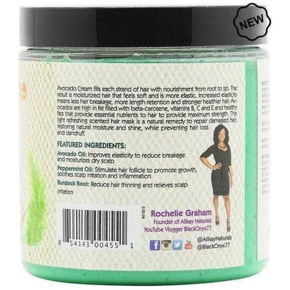 Alikay Naturals Avocado Cream Moisture Repairing Mask 236ml - gtwtoporld.com