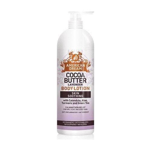 American Dream Cocoa Butter Lavender with Calendula, Aloe, Turmeric and Green Tea Body Lotion 16oz - gtwtoporld.com