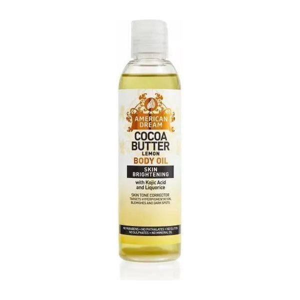 American Dream Cocoa Butter Lemon Body Oil 200ml - gtwtoporld.com