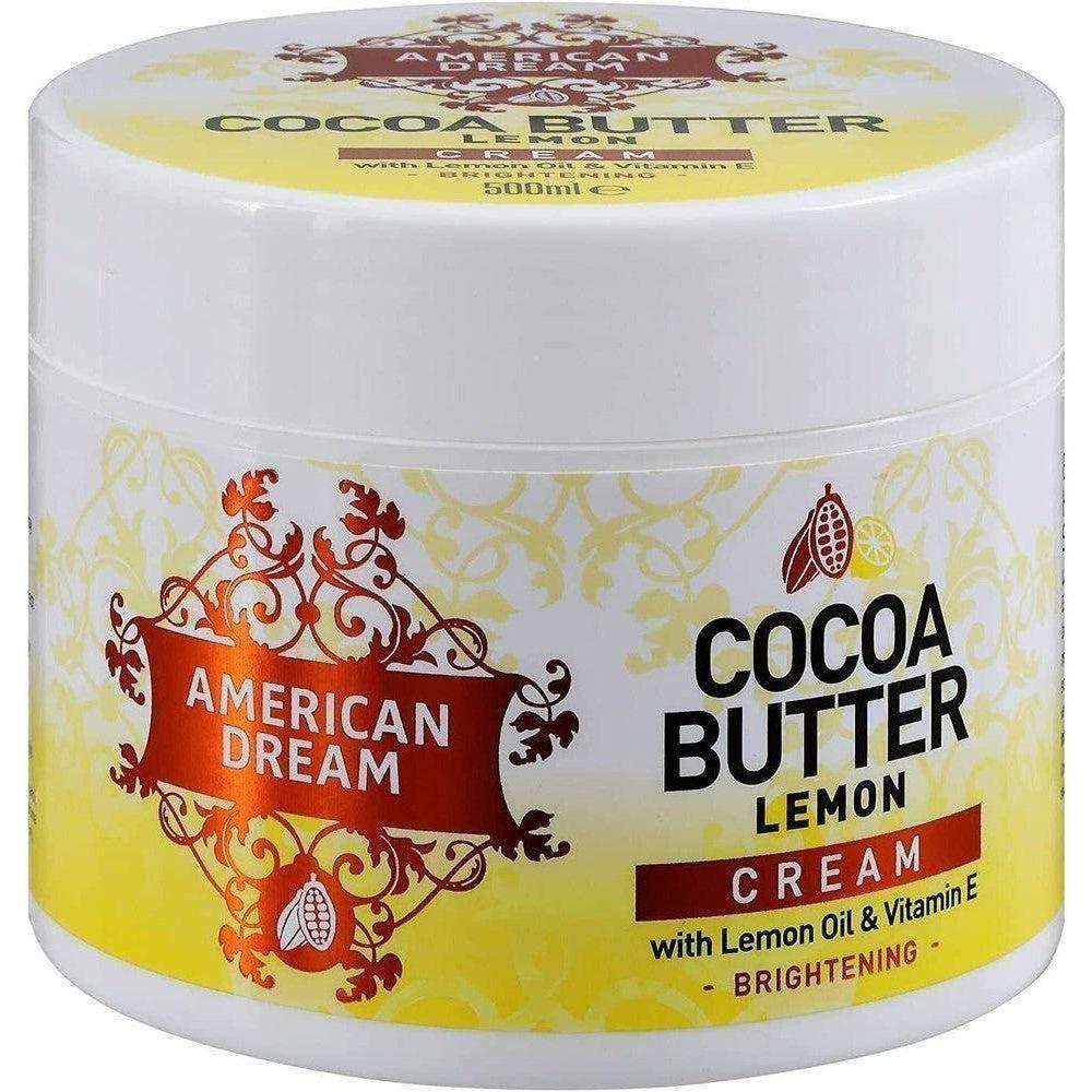 American Dream Cocoa Butter Lemon Cream 500 ml - gtwtoporld.com