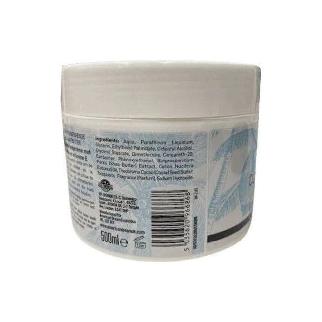 American Dream Coconut Oil Body Cream 500ml - gtwtoporld.com