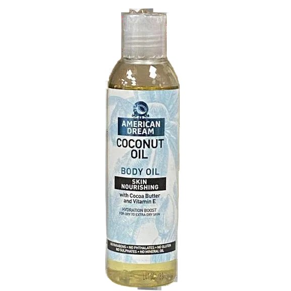 American Dream Coconut Oil Skin Nourishing Body Oil 200ml - gtwtoporld.com