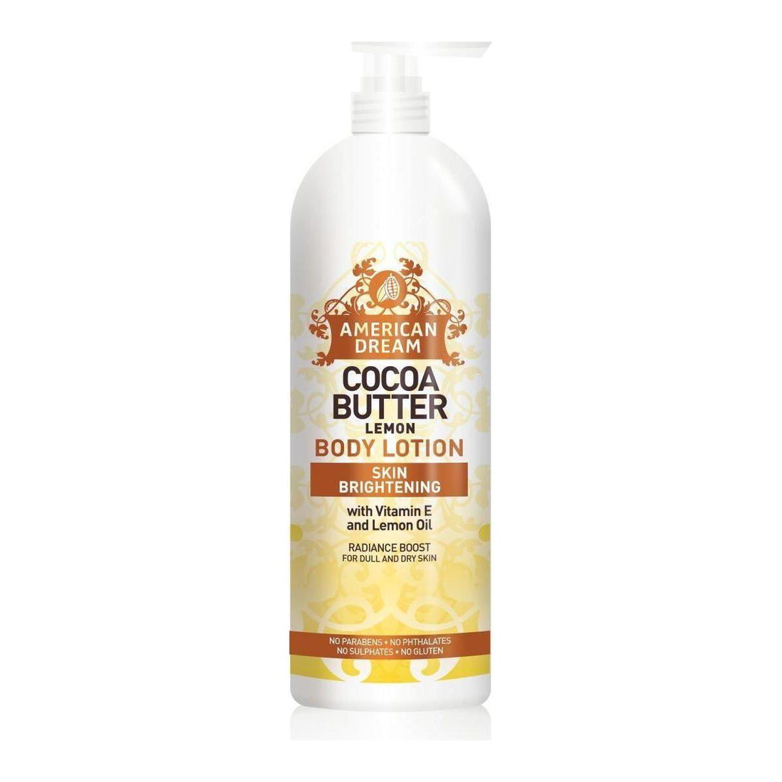 American Dream Lemon Cocoa Butter Lotion 750ml - gtwtoporld.com