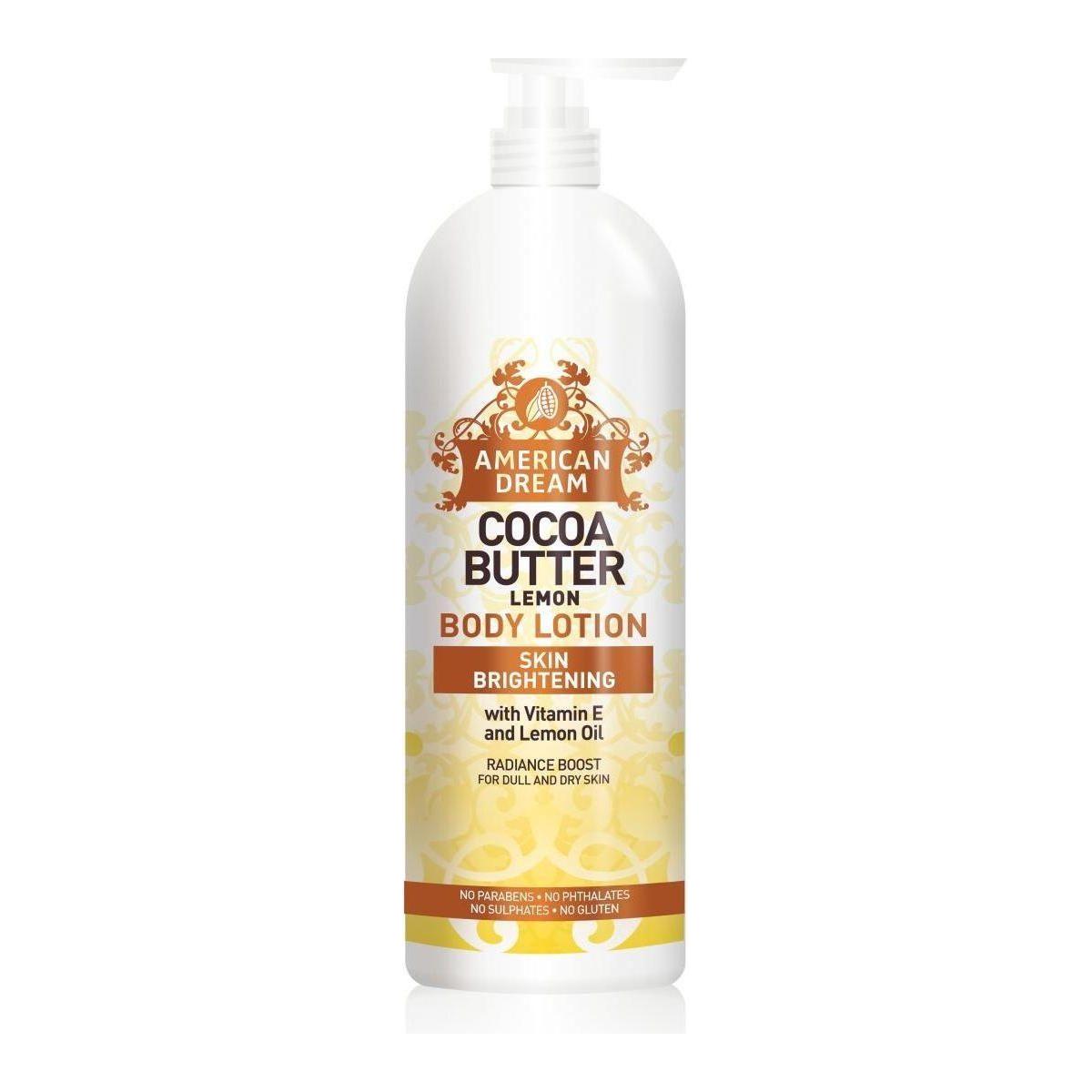 American Dream Lemon Cocoa Butter Lotion 750ml - gtwtoporld.com