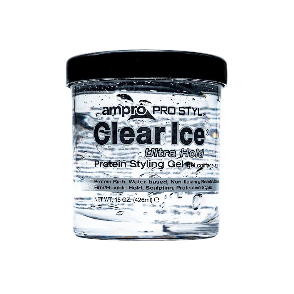 ampro Pro Styl Clear Ice Ultra Hold Protein Styling Gel 426g - gtwtoporld.com
