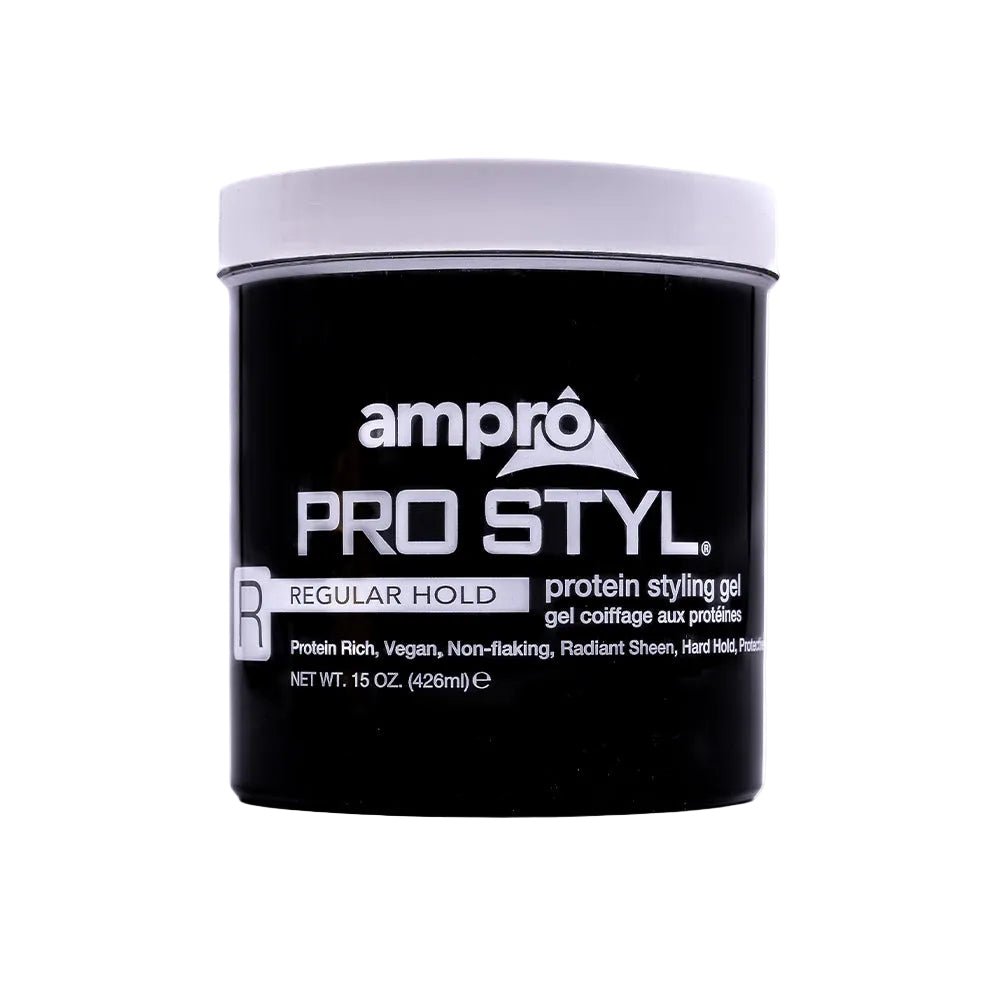 ampro Pro Styl protein Regular Hold styling gel 15oz /32oz - gtwtoporld.com