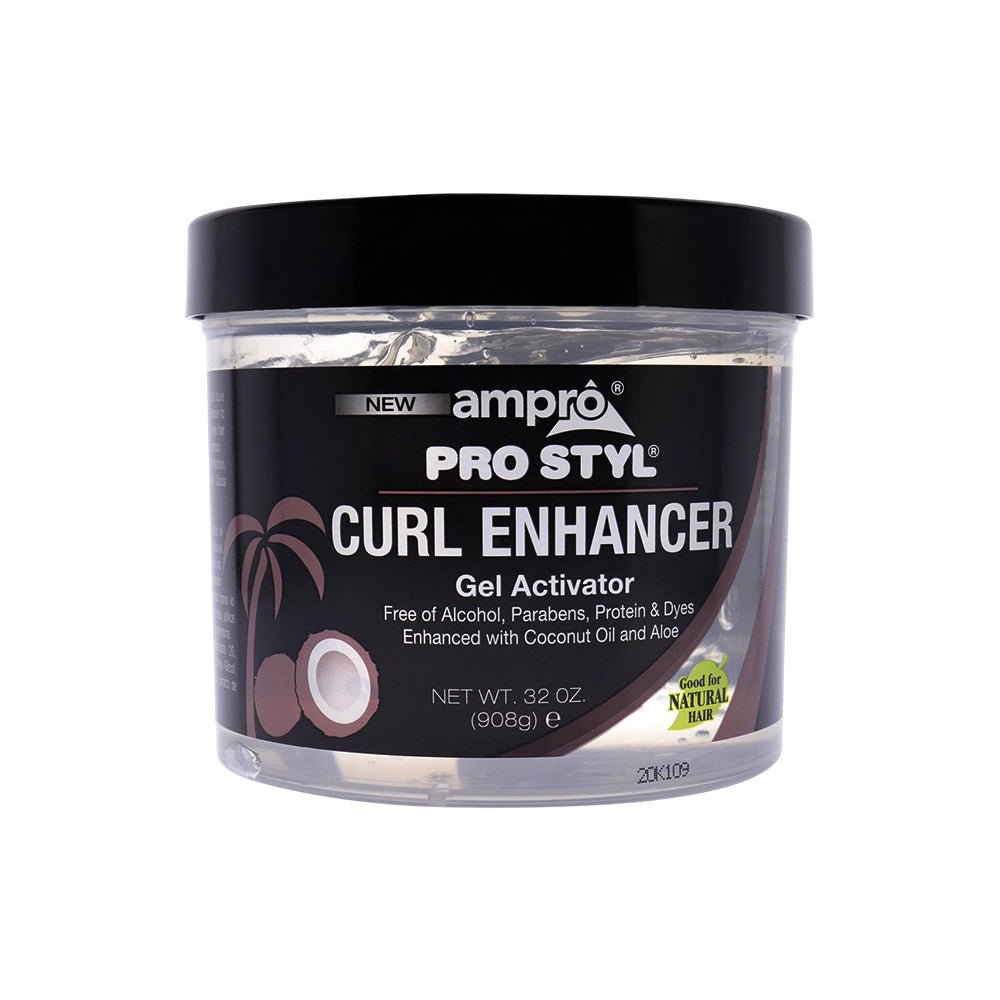 ampro Pro Style Curl Enhancer Gel Activator with coconut oil 284g - gtwtoporld.com